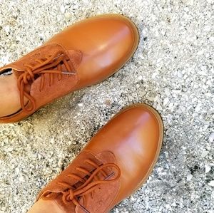 Leather Oxfords